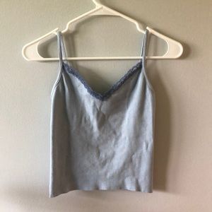blue brandy melville tank